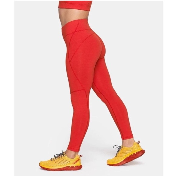 Outdoor Voices Pants - Outdoor Voices Core 7/8 Legging Tech Sweat Scarlett Red Women's Size S Tights